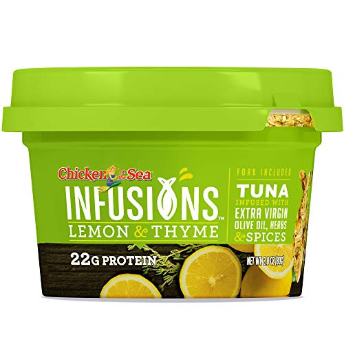 Chicken of the Sea Infusions Tuna Lemon Thyme 2_8 oz Cup Chicken of the Sea Infusions Tuna Lemon Thyme 2_8 oz Cup