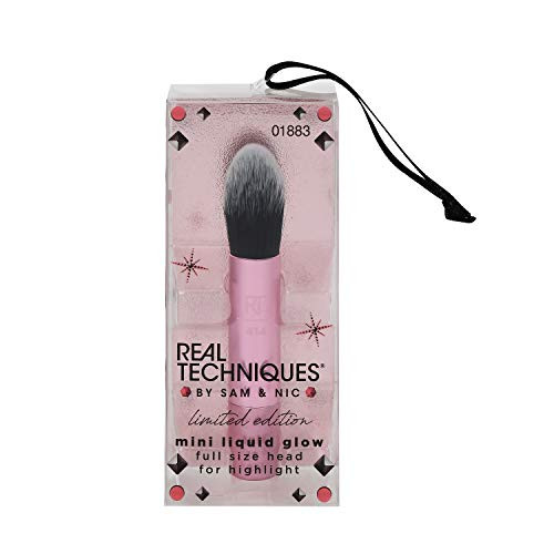 Real Techniques Holiday 2019 limited edition mini liquid glow brush ornament