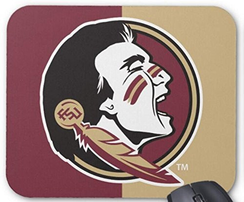BGLKCS Florida State Man Head Mouse Pad Computer Accessories Gaming Mouse Mat 11_8 X 9_8 Inch