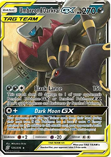 Umbreon   Darkrai Tag Team GX - 125236 - Ultra Rare