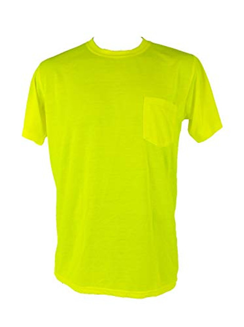 Malta Dynamics High Visibility Yellow Safety Short Sleeve Shirt 3X-Large