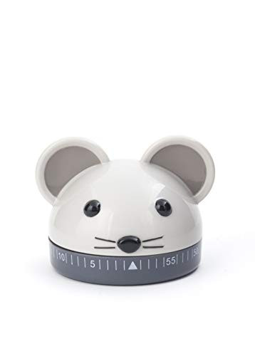 Kikkerland Kitchen Timer Mouse Multicolor