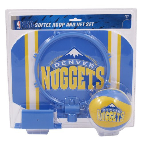 NBA Denver Nuggets Slam Dunk Softee Hoop Set