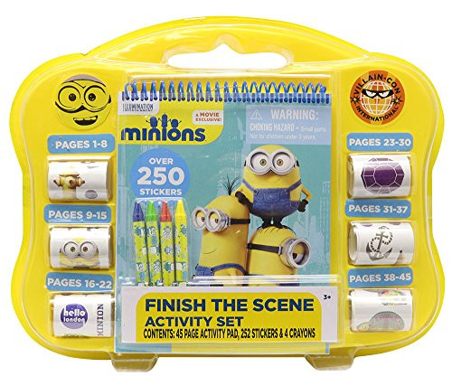 Tara Toys Minions Finish The Sticker Scene Playset