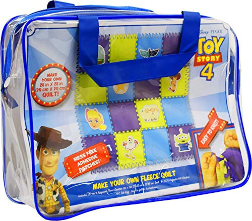 Home Linens Toy Story 4 Make Your Own Fleece Quilt - 28 x 28 Inches