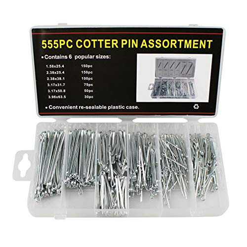 BONATE 555-Piece Cotter Pin Assortment
