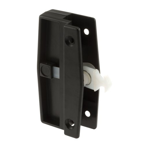 Slide-Co 121402 Hat Section Style Screen Door Latch and Pull with Security Lock