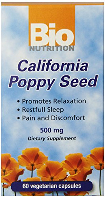 Bio Nutrition California Poppy Vegi-Caps 60 Count Bio Nutrition California Poppy Vegi-Caps 60 Count