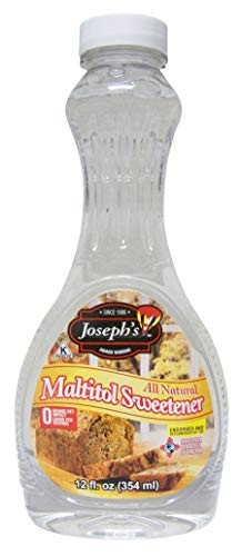 Josephs Maltitol Sweetner Syrup 12 oz_