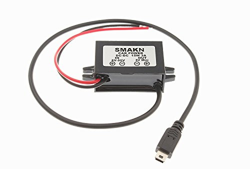 SMAKN Dcdc Converter 12v Step Down to 5v3a Power Supply Module MINI-USB OUTPUT