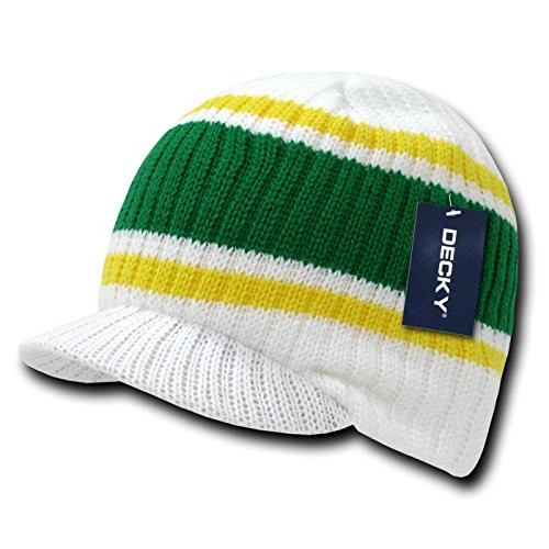 DECKY Stripped College Jeep Cap White