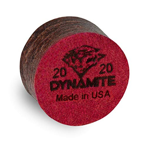 TigerProducts Tiger Dynamite Laminated Billiard Pool CUE TIP 1 pc - Hard - 13 or 14 mm 13 mm