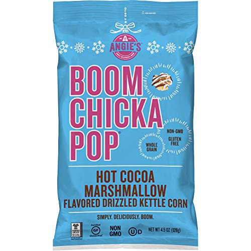 Angies BOOMCHICKAPOP Hot Cocoa Marshmallow Flavored Kettle Corn Popcorn 4_5 oz_