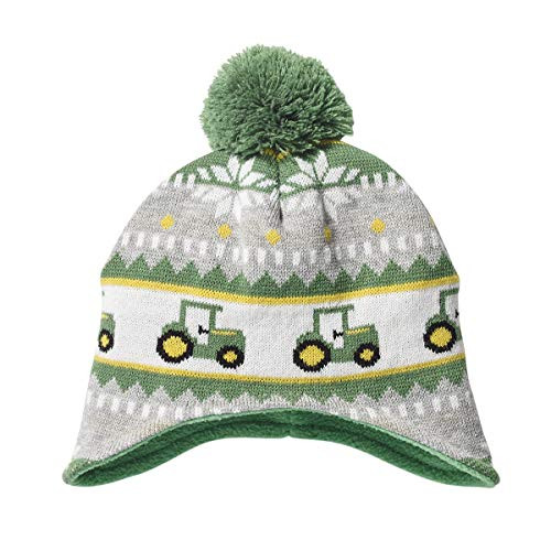 John Deere Boys Winter Hat Green Toddler