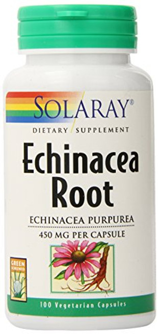 Solaray Echinacea Purpurea Root Veg Cap Btl-Plastic 440mg 100ct Solaray Echinacea Purpurea Root Veg Cap Btl-Plastic 440mg 100ct