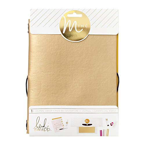 American Crafts Heidi Swapp Minc Journal Cover Gold