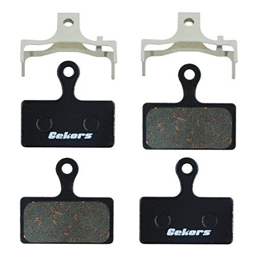 Gekors Semi-Metallic Bicycle Disc Brake Pads for Shimano M985M988M785M675M666M615S7002 Pairs Gekors Semi-Metallic Bicycle Disc Brake Pads for Shimano M985M988M785M675M666M615S7002 Pairs