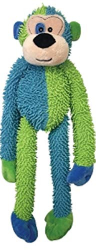 Multipet International 37812 17 Monkey Dog Toy Assorted Colors
