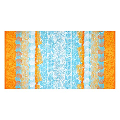 P B Textiles Sea Shore Collection Boarder Strip Multi Quilt Fabric By The Yard