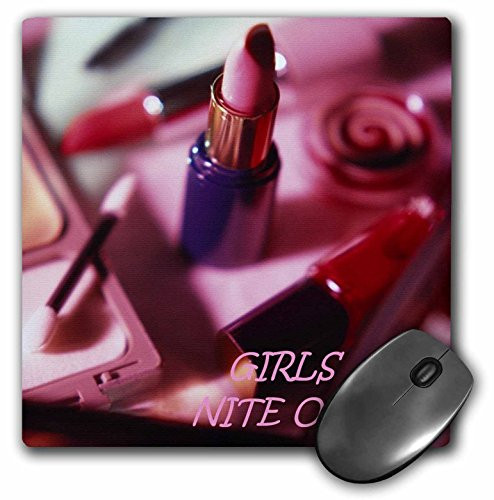 3dRose LLC 8 x 8 x 0_25 Inches Mouse Pad Girls Nite Out mp-34657-1