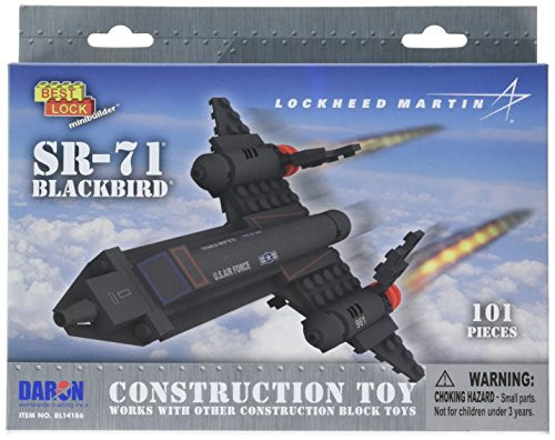 Daron SR-71 Best Lock Construction Toy 105 Piece