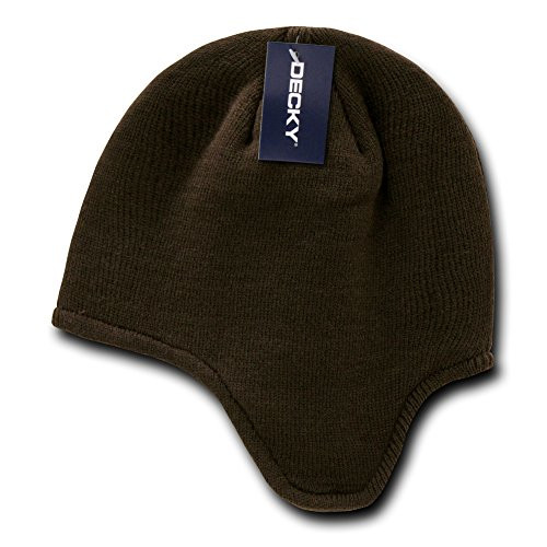 DECKY Helmet Beanies Brown