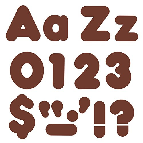 TREND enterprises Inc_ Chocolate 4 Casual Combo Ready Letters