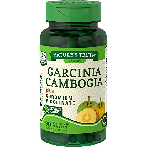 Natures Truth Garcinia Cambogia 800 mg with Chromium Picolinate Supplement 90 Count