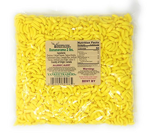 Yankee Traders Brand Bananarama Banana Flavored Candy 2 Pound