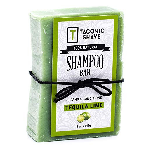 Taconic Shave Lime Shampoo Bar - All NaturalHandcrafted - 5_5 oz_