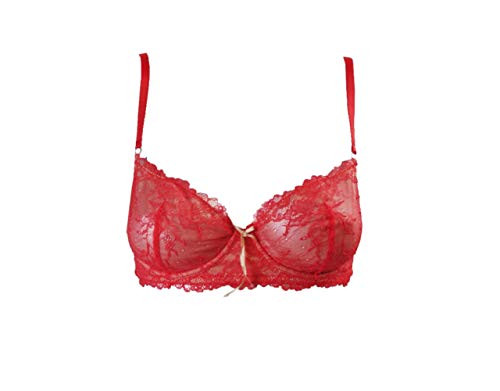 HEIDI BY HEIDI KLUMBENDON USA INC Heidi by Heidi Klum Natural Lace Soft Cup Bra H21- TeaberrySilver Peony S