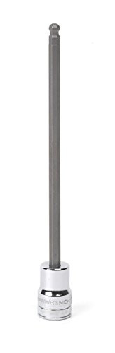 GEARWRENCH 38 Drive Long Ball End Hex Bit SAE Socket 732 - 80437