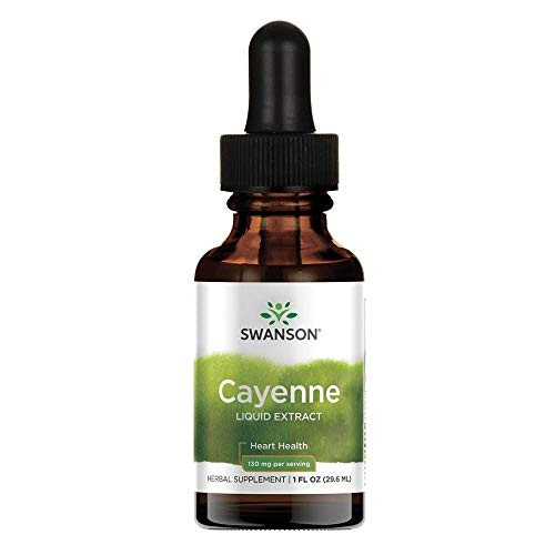 Swanson Cayenne Liquid Extract 1 fl Ounce 29_6 ml Liquid