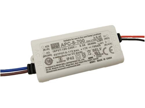 APC-8-700  Mean Well 8W 700mA CC LED Driver