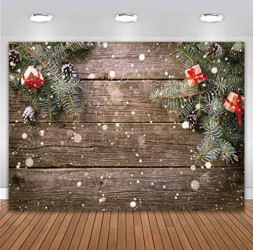 Christmas Rustic Wood Floor Photography Backdrop Xmas Snowflake Gold Glitter Christmas Tree Gift Wooden Floor Background Christmas Birthday Party Kids Holiday Portrait Photo Studio Booth Props 7x5FT Christmas Rustic Wood Floor Photography Backdrop Xmas Snowflake Gold Glitter Christmas Tree Gift Wooden Floor Background Christmas Birthday Party Kids Holiday Portrait Photo Studio Booth Props 7x5FT