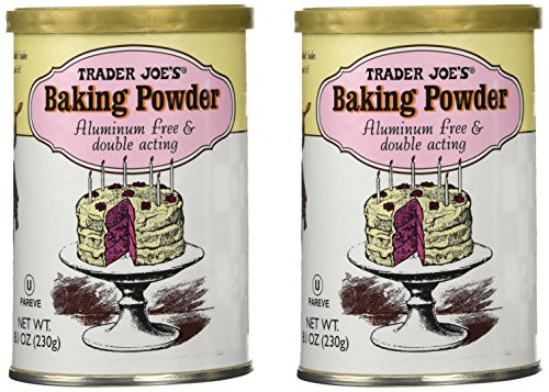 Trader Joes Baking Powder Double Acting 8_1 Oz Pack of 2