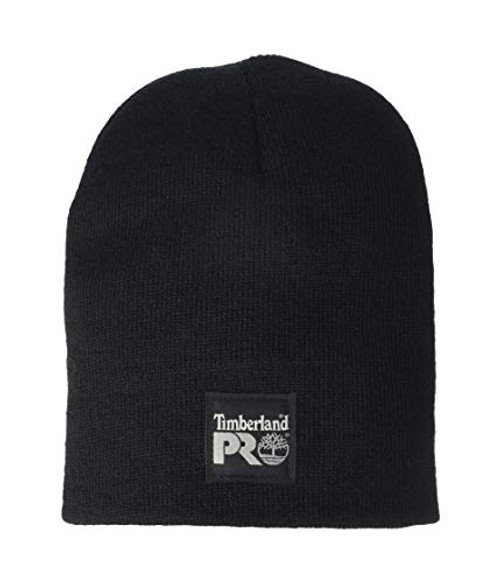 Timberland PRO Mens Beanie Jet Black One Size Fits All Timberland PRO Mens Beanie Jet Black One Size Fits All