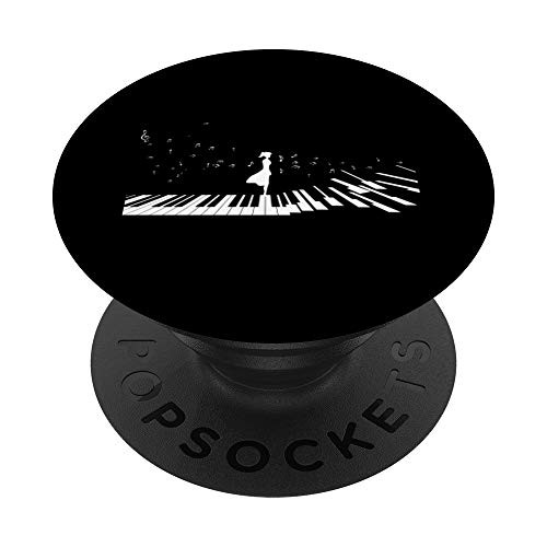 Girl Woman Keys Notes Keyboard Piano Pianist Music Gift PopSockets Grip and Stand for Phones and Tablets Girl Woman Keys Notes Keyboard Piano Pianist Music Gift PopSockets Grip and Stand for Phones and Tablets