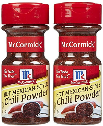 McCormick Chili Powder Hot Mexican 2_5 oz 2 pk