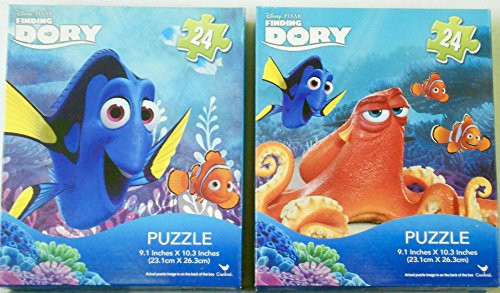 Finding Dory Puzzle 24 Piece Jigsaw Puzzle Set of 2