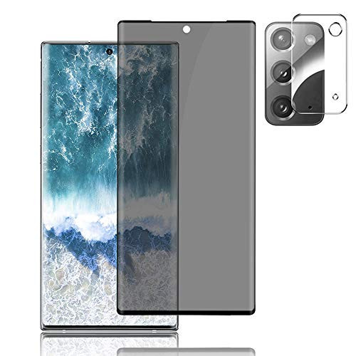 11 Galaxy Note 20 Privacy Tempered Glass Screen Protector Camera Lens Protective Film 3D Full Coverage 9H Hardness Anti-Scratch Anti-Spy HD Transparency Film for Samsung Galaxy Note 20 5G 6_7 11 Galaxy Note 20 Privacy Tempered Glass Screen Protector Camera Lens Protective Film 3D Full Coverage 9H Hardness Anti-Scratch Anti-Spy HD Transparency Film for Samsung Galaxy Note 20 5G 6_7