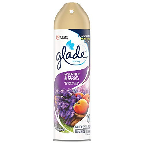 Glade Air Freshener Room Spray Lavender   Peach Blossom 8 Oz Pack of 12