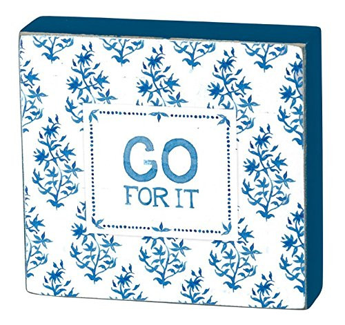 Primitives by Kathy Block Sign - Go For It Primitives by Kathy Block Sign - Go For It