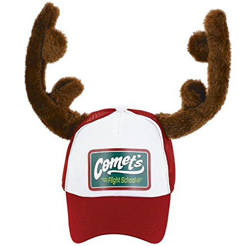 amscan 250534 Christmas Reindeer Trucker Hat Small Adult Size 1ct