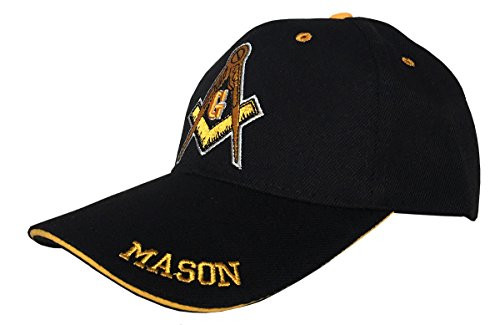 Freemason 3D Embroidered Adjustable Hat Mason Masonic Lodge Baseball Cap Freemason 3D Embroidered Adjustable Hat Mason Masonic Lodge Baseball Cap
