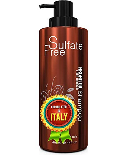 Moroccan Argan Oil Shampoo Sulfate Free - Best for Damaged Dry Curly or Frizzy H- Color Safe Treatment UV Protection Intense Moisturizing For Dry Damaged Frizzy Volumizing for Thin Hair 400ml Moroccan Argan Oil Shampoo Sulfate Free - Best for Damaged Dry Curly or Frizzy H- Color Safe Treatment UV Protection Intense Moisturizing For Dry Damaged Frizzy Volumizing for Thin Hair 400ml