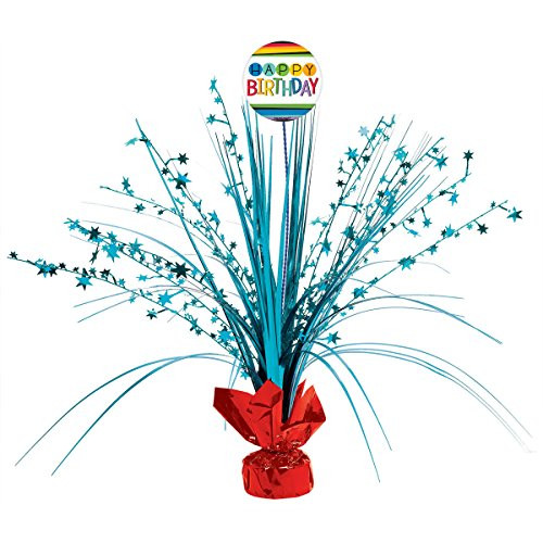 Rainbow Birthday Add-Any-Age Spray Centerpiece
