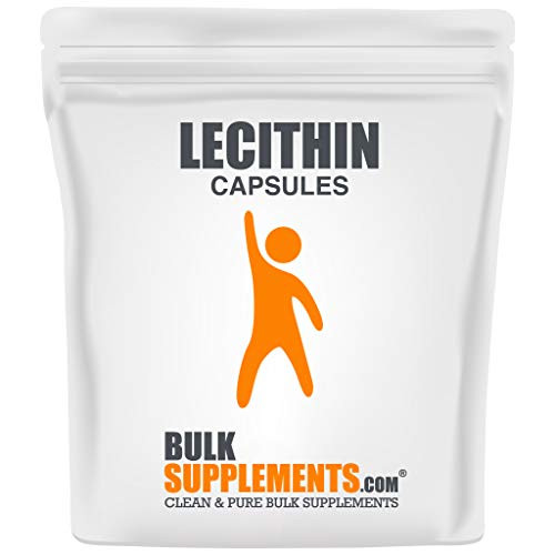 BulkSupplements Lecithin Softgels 100 softgels