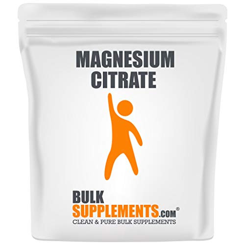 BulkSupplements_com Magnesium Citrate 250 Grams - 8_8 oz - 75 Servings BulkSupplements_com Magnesium Citrate 250 Grams - 8_8 oz - 75 Servings