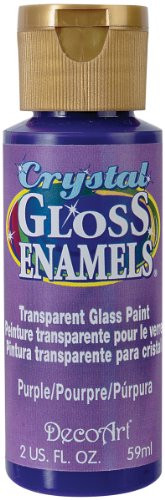 DecoArt Americana Crystal Gloss Enamels Paint, 2-Ounce, Purple